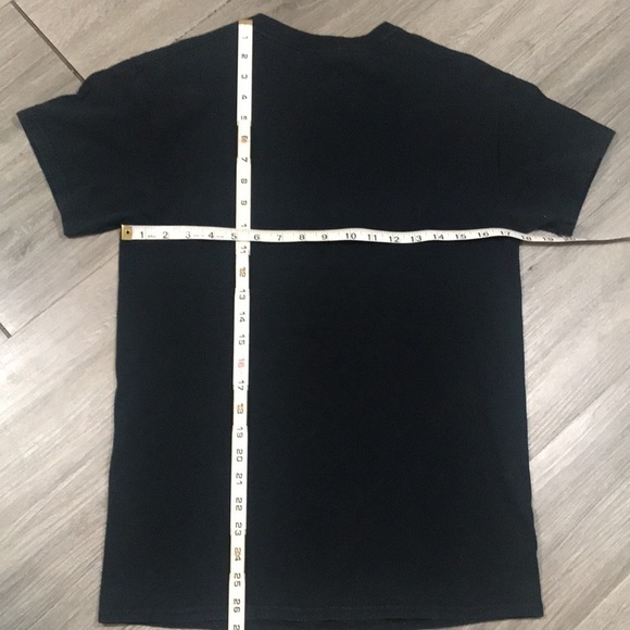 Gildan Black All Men'S Allroy Broken Bat Screen Print T-Shirt size S - Picture 9 of 9